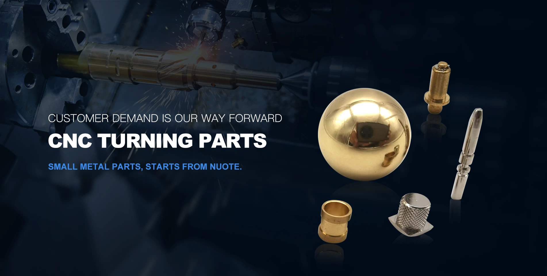 Cina CNC che gira le parti