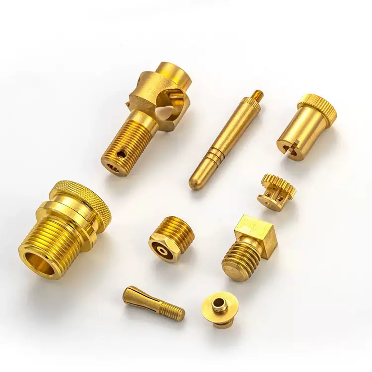 Parti CNC in ottone