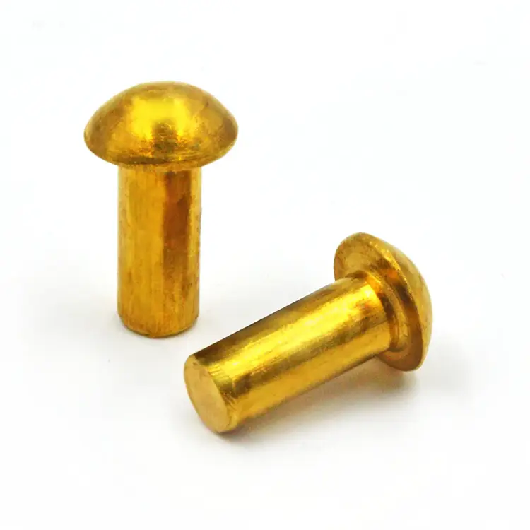 Rivetti solidi in ottone