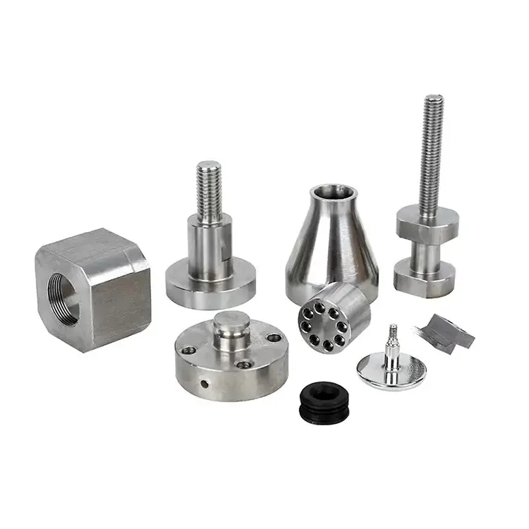 Parti lavorate in acciaio